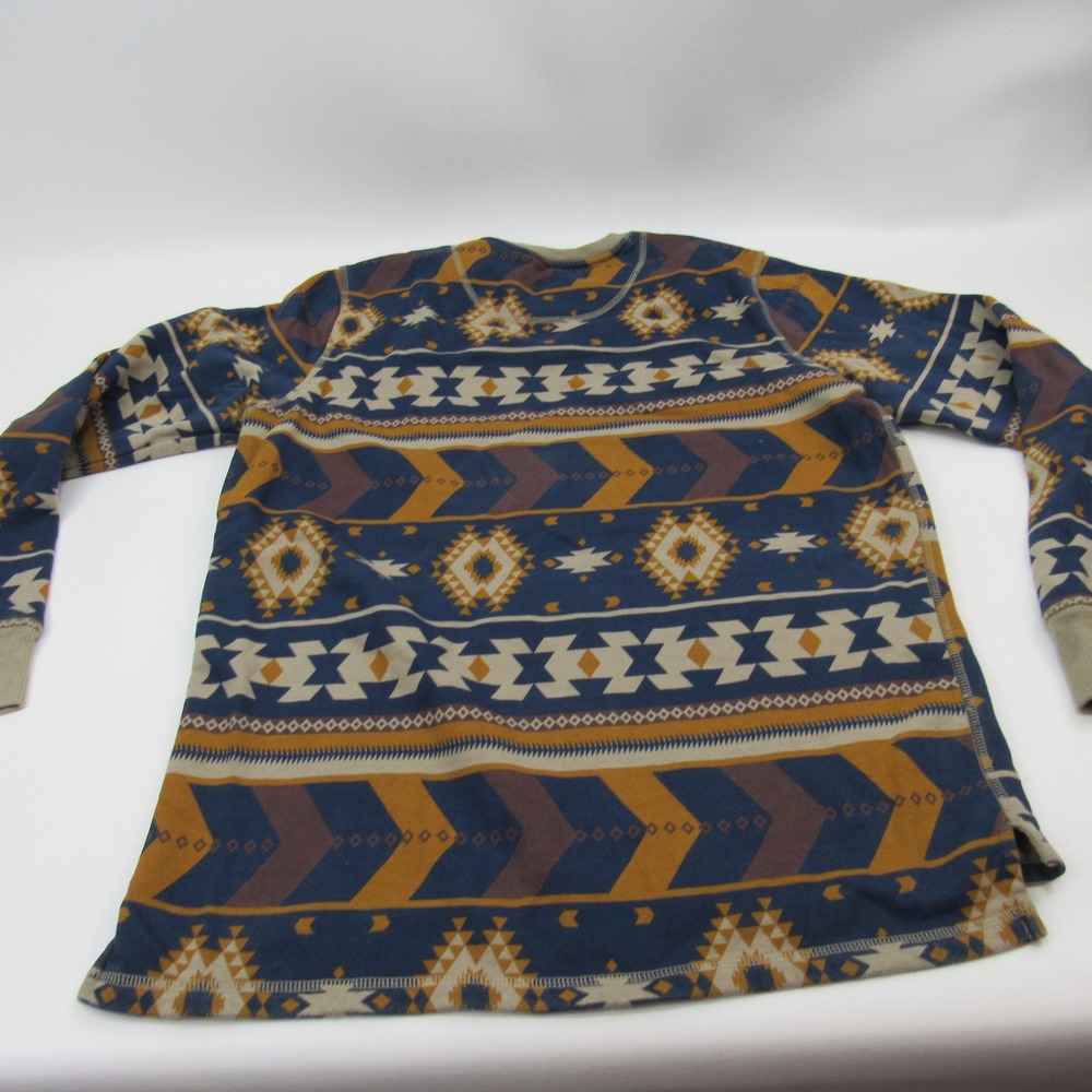 Levi Strauss & Co Mens Long Sleeve‎ Geometric Pattern Crewneck Sweatshirt M - Picture 5 of 7
